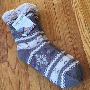 Fuzzy slipper socks